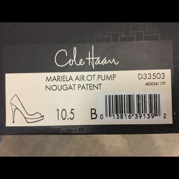 Cole Haan Nude Peep toe Pumps - Picture 4 of 4